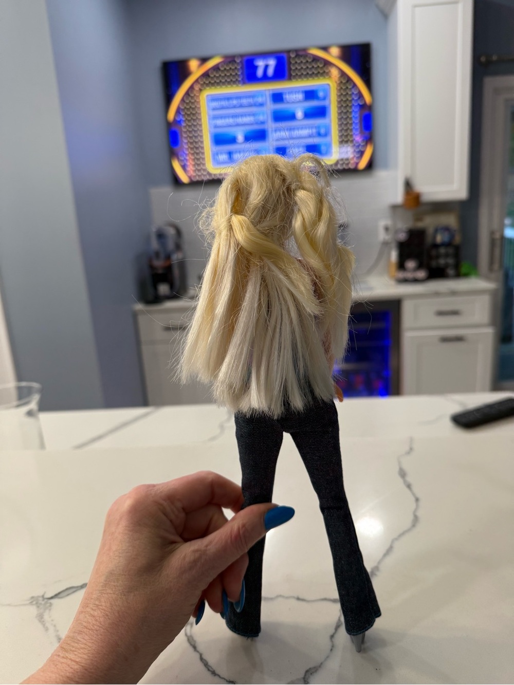 Barbie Totally Hair - Wave It 1999 with twist tool ,comb, barrette,& sunglasses - Picture 3 of 11
